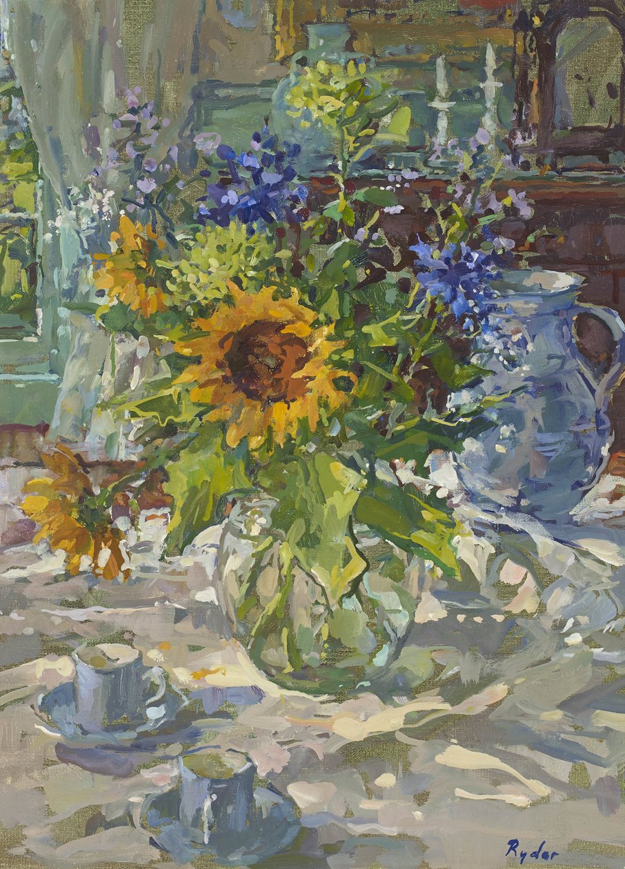 Słoneczniki autorstwa Susan Ryder
