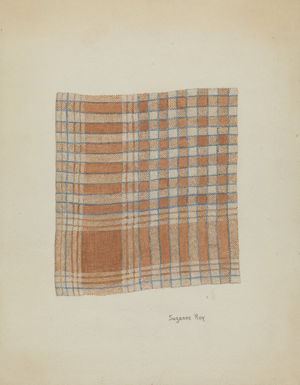 Serwetka tkana, ok. 1937. autorstwa Suzanne Roy