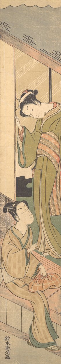 Druk, ca. 1770 r., ok. 1770 r. 1770. autorstwa Suzuki Haruji