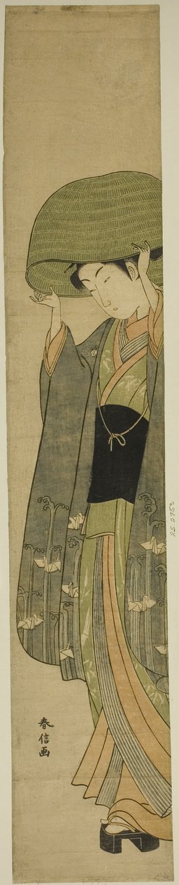 Koszyczek autorstwa Suzuki Harunobu