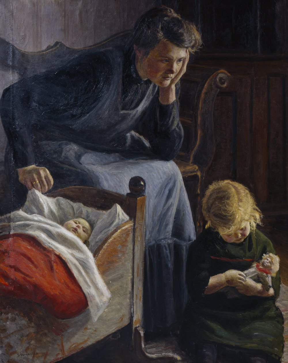 Wdowa autorstwa Sven Jorgensen
