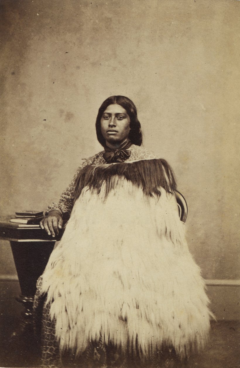 Portret, ok. 1895 (odbitka albumowa) autorstwa Swan and Wrigglesworth