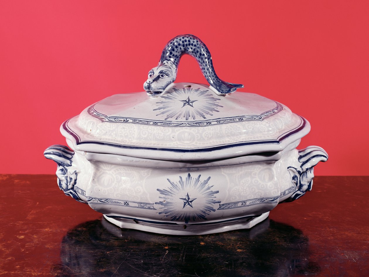 Danie warzywne Karola Linneusza (1707-78) (ceramiczne) autorstwa Swedish School