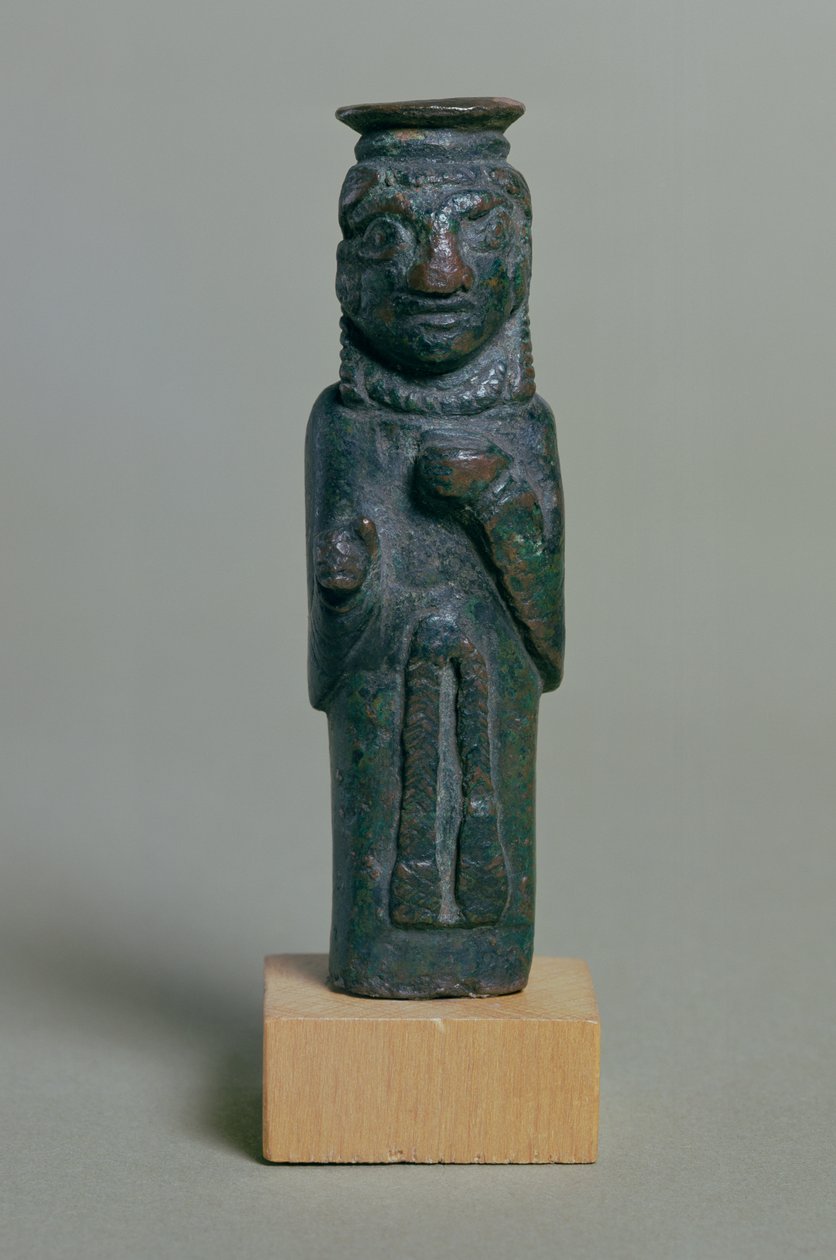 Statuetka syro-fenicka (brąz) autorstwa Syrian