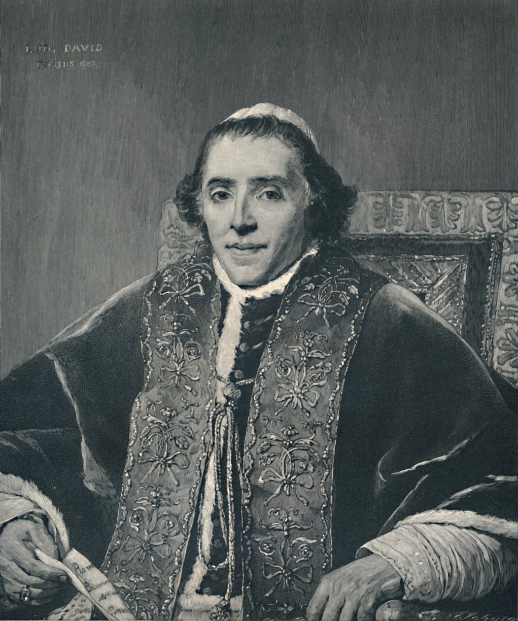 Pius VII, 1805, 1896 autorstwa T. Johnson