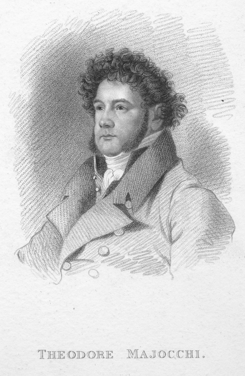 Teodor Majocchi, ok. 1820 r. autorstwa T. Wright