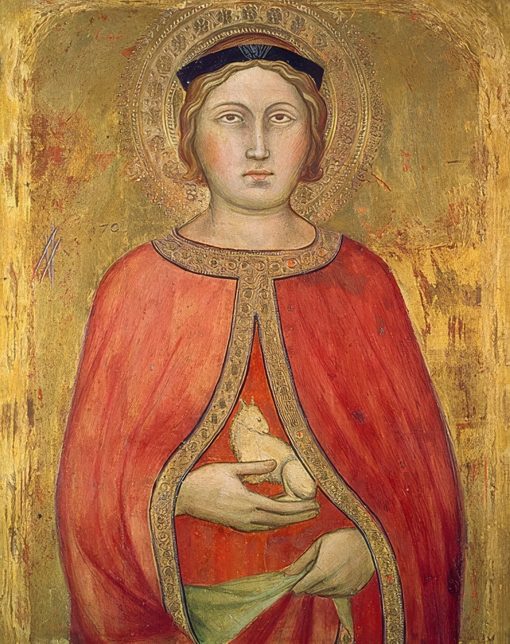 Św. Agnieszka autorstwa Taddeo di Bartolo