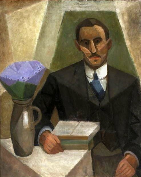 Portrait of Zygmunt Lubicz-Zaleski. autorstwa Tadeusz Makowski