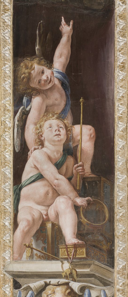 Lesene z puttami, 1629 autorstwa Tanzio da Varallo