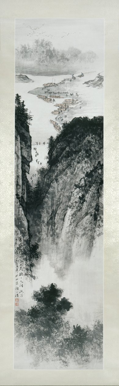 Krajobraz rzeki, 1965 autorstwa Tao Yiqing