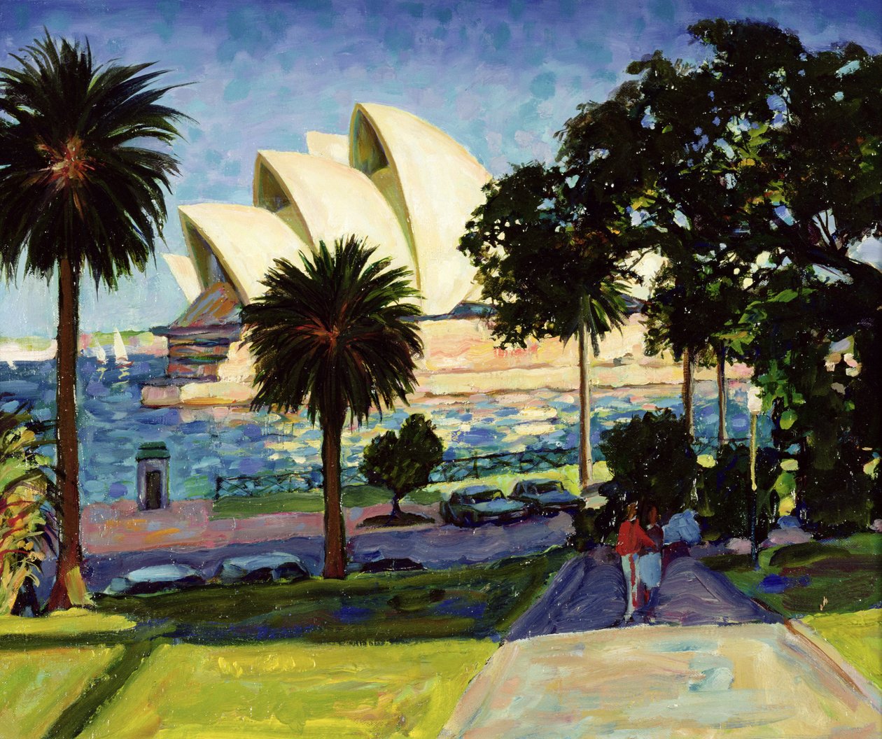 Opera w Sydney, PM, 1990 autorstwa Ted Blackall