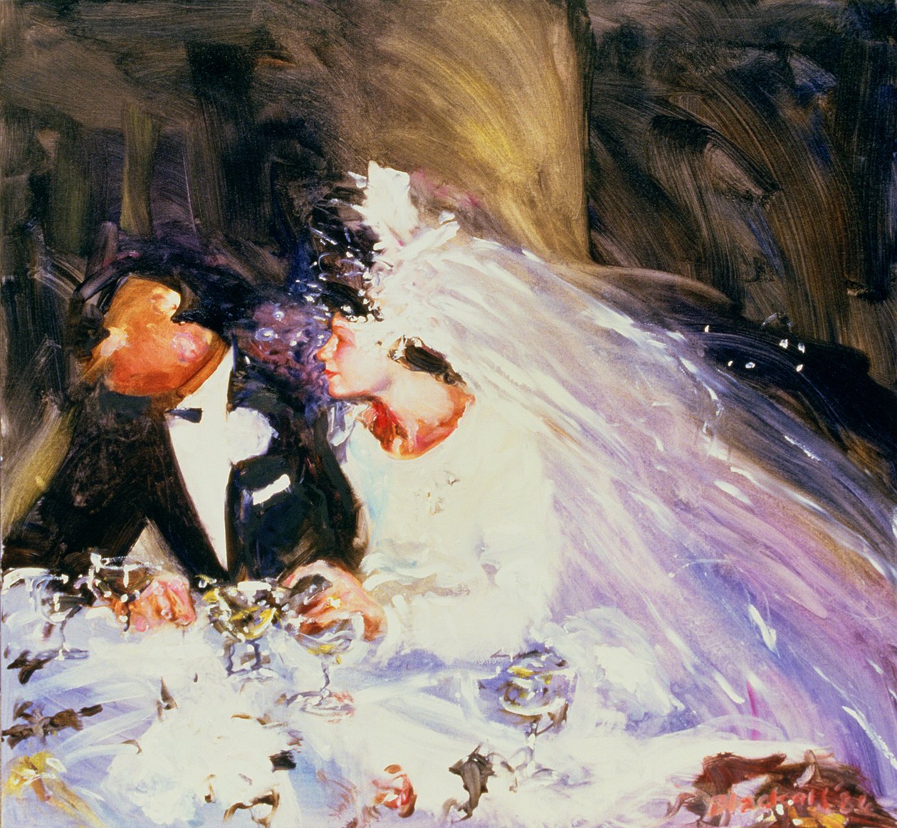 Narzeczeni, 1983 autorstwa Ted Blackall