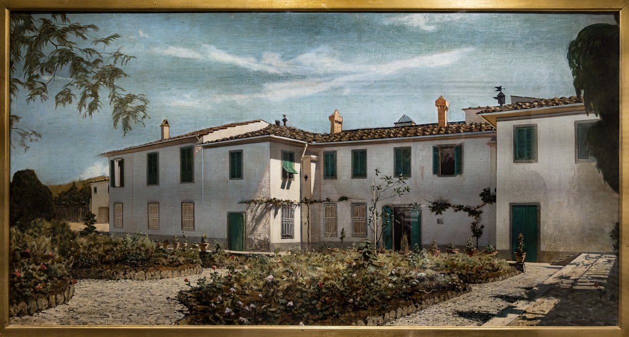 Willa Toskania autorstwa Telemaco Signorini