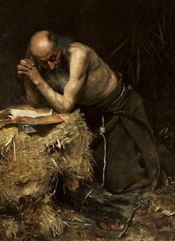 Kotwica. autorstwa Teodor Axentowicz