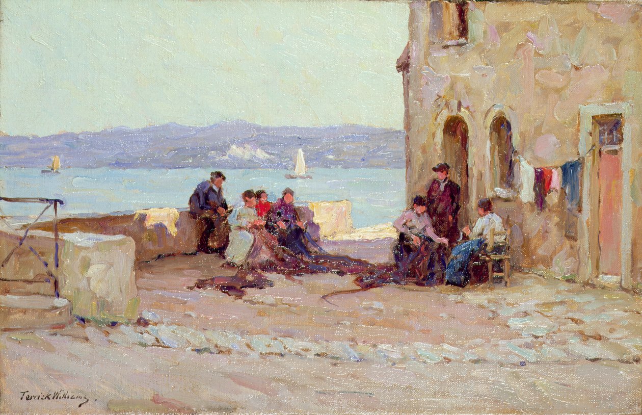 Siatki reperujące, Martigues, Prowansja autorstwa Terrick Williams