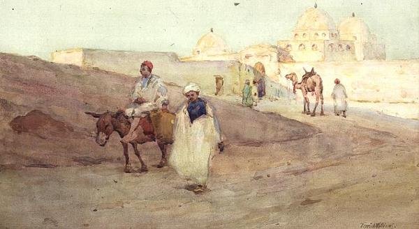 Wędrowcy, Kairouan autorstwa Terrick Williams
