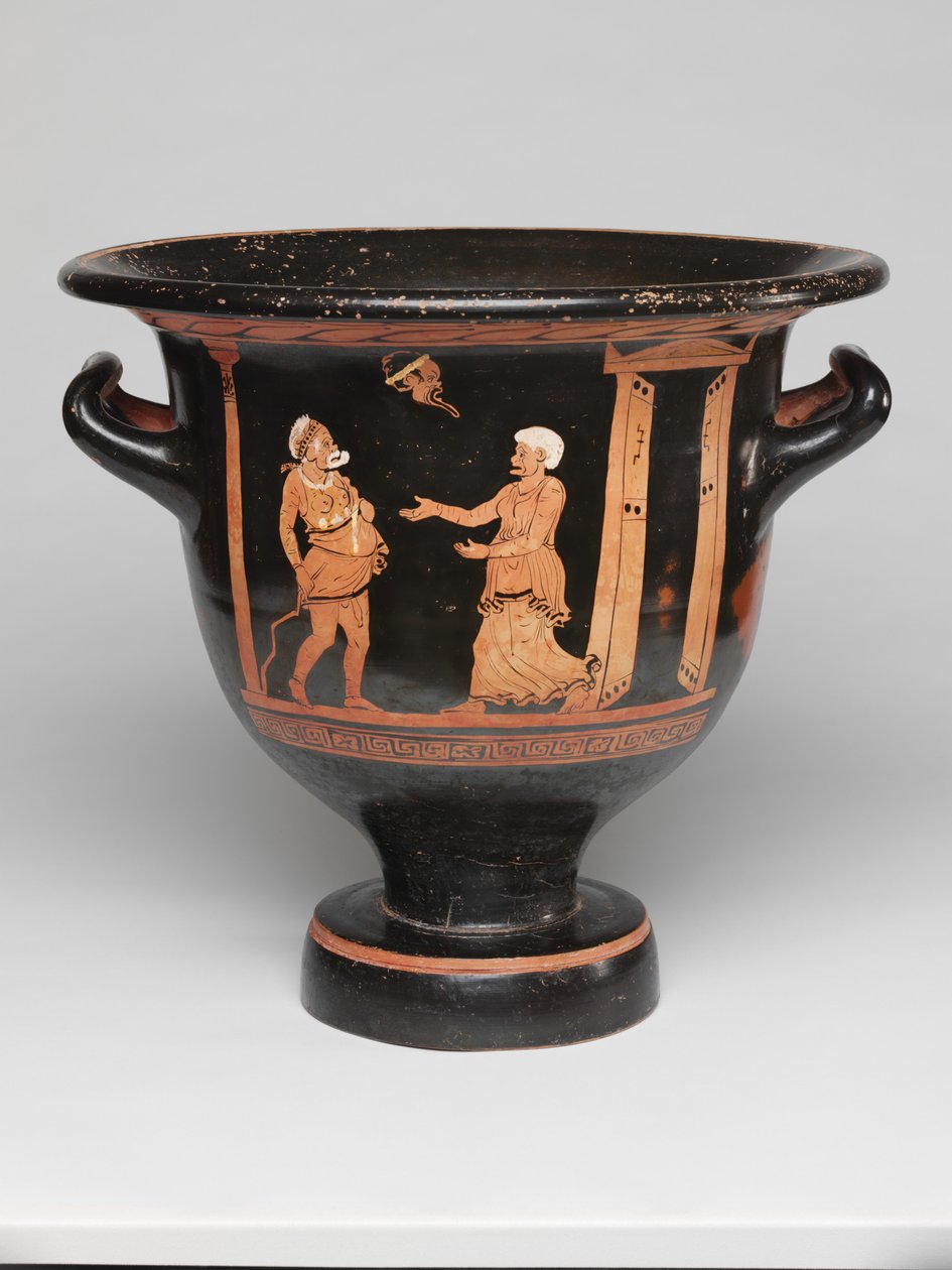 Czerwonofigurowy Bell Krater (terakota) autorstwa The McDaniel Painter The McDaniel Painter