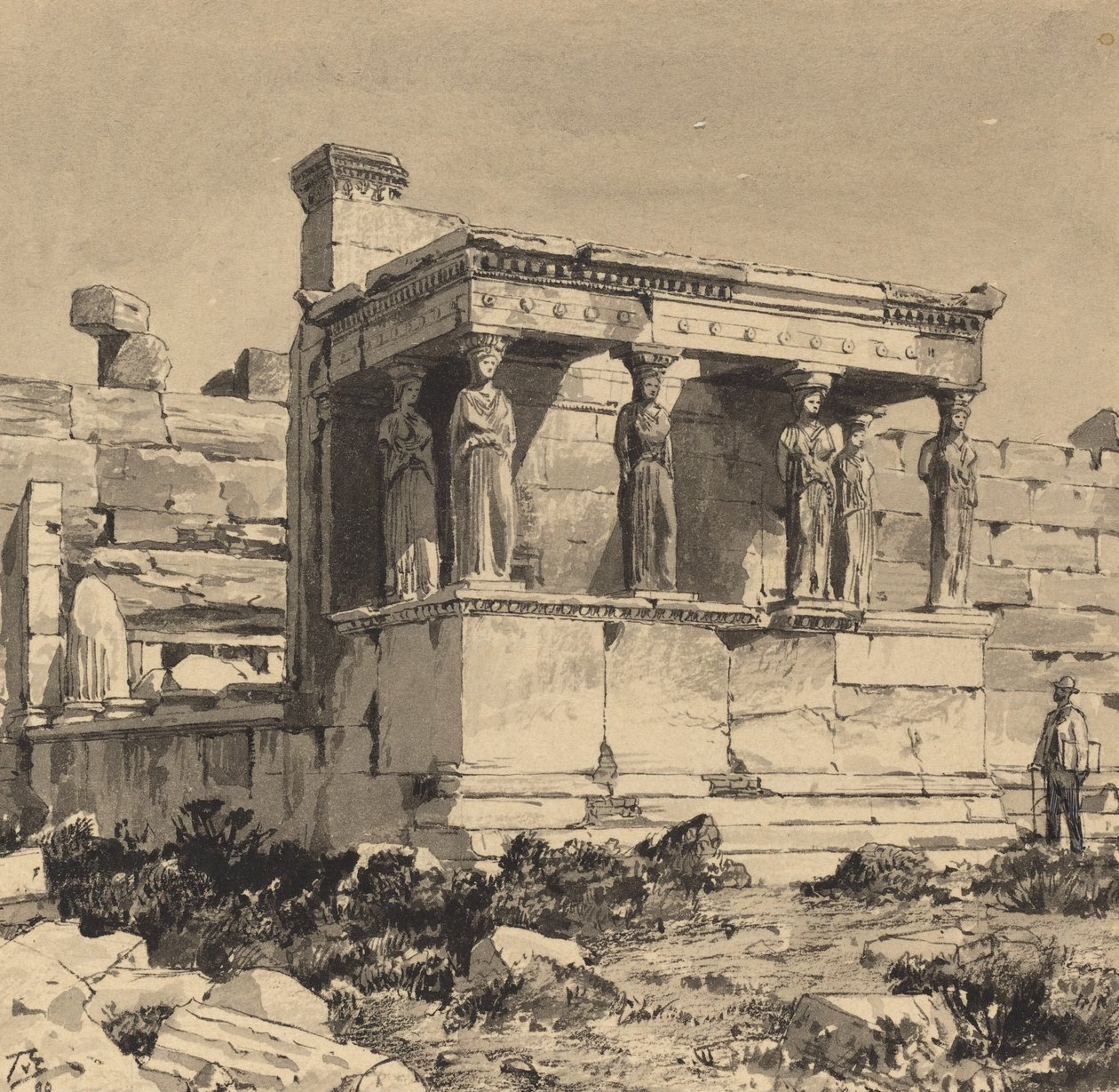 Erechtejon autorstwa Themistocles von Eckenbrecher