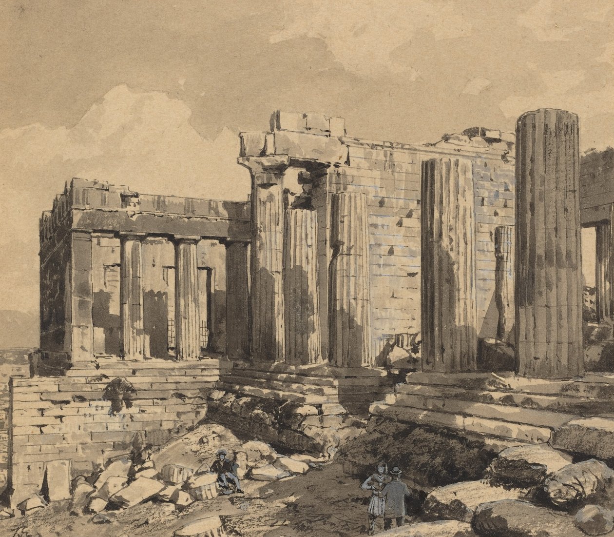 Propyleum autorstwa Themistocles von Eckenbrecher