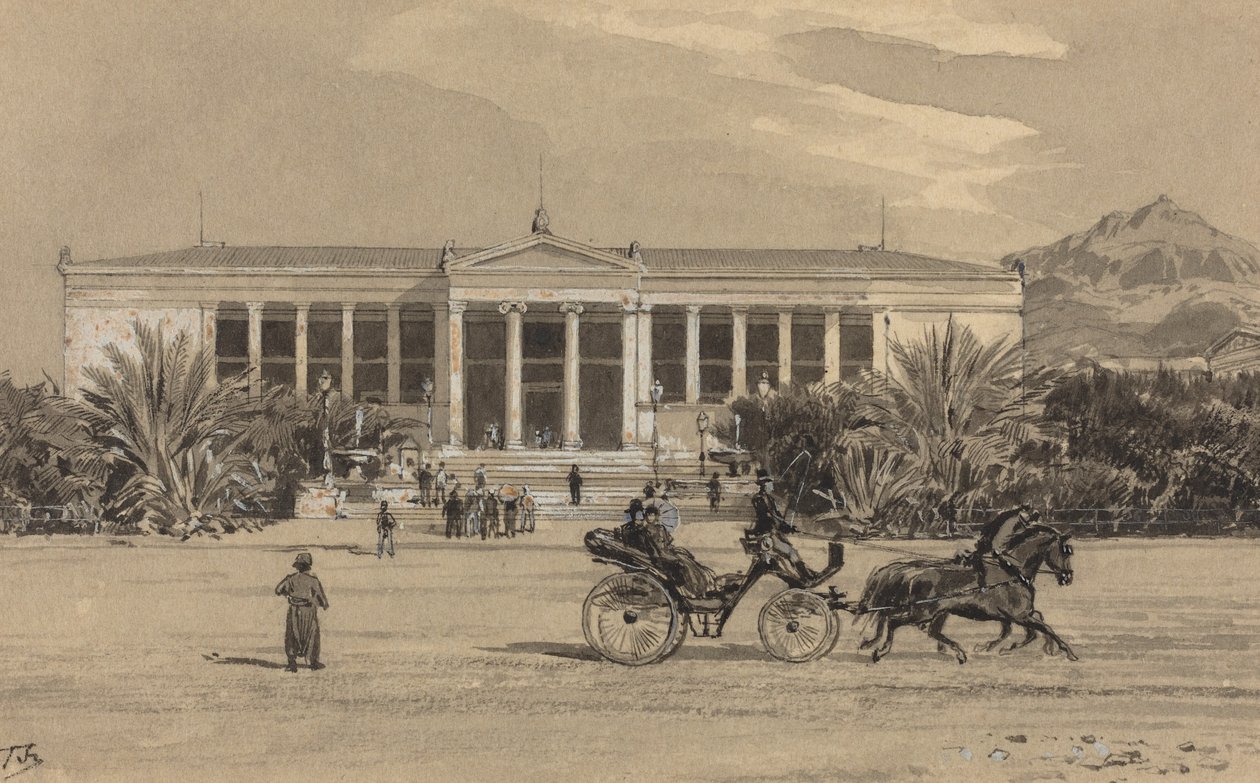 Uniwersytet, 1890. autorstwa Themistocles von Eckenbrecher