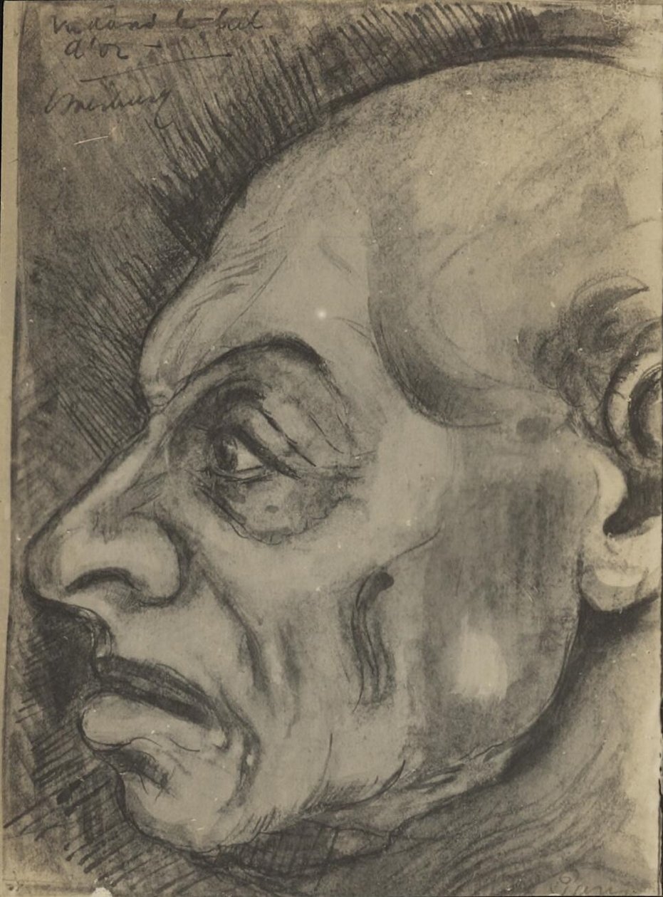 Głowa żebraka autorstwa Theo van Doesburg
