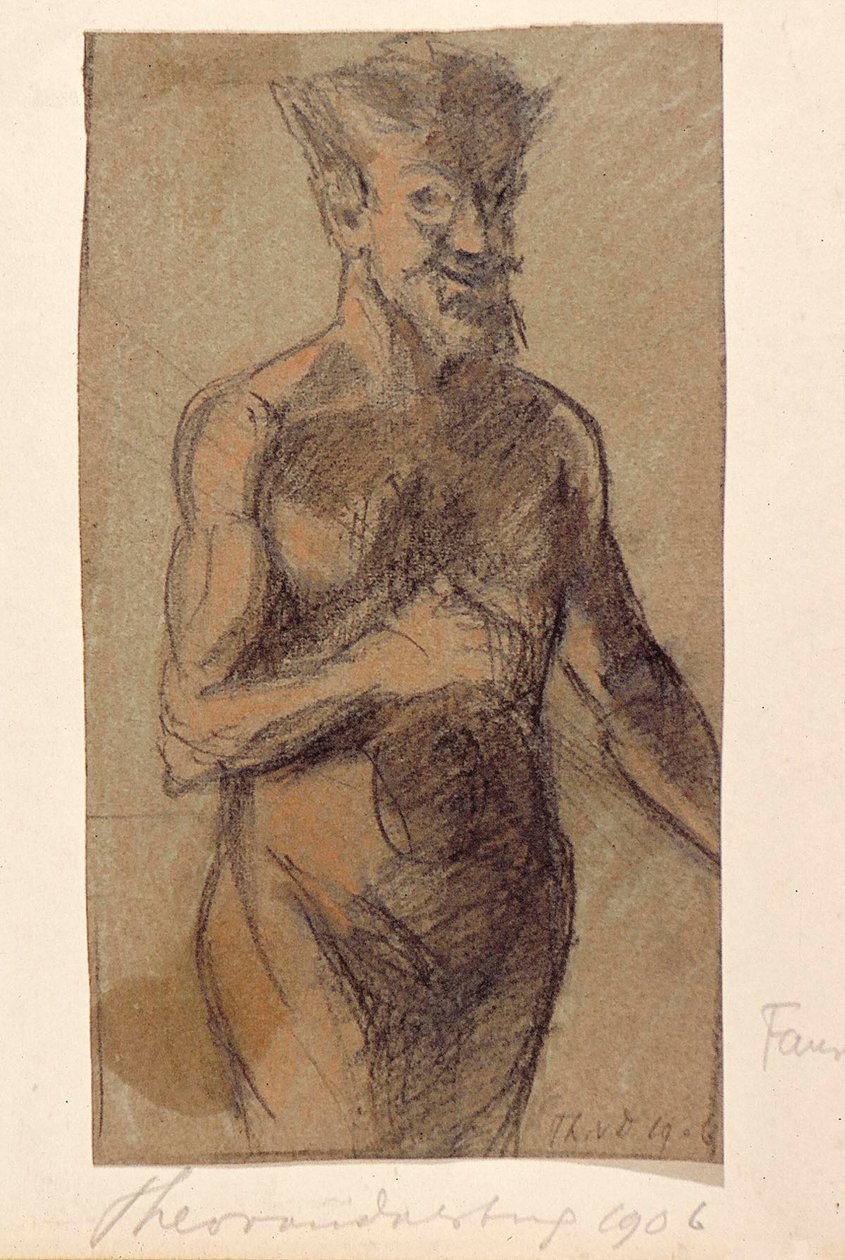 Faun autorstwa Theo van Doesburg