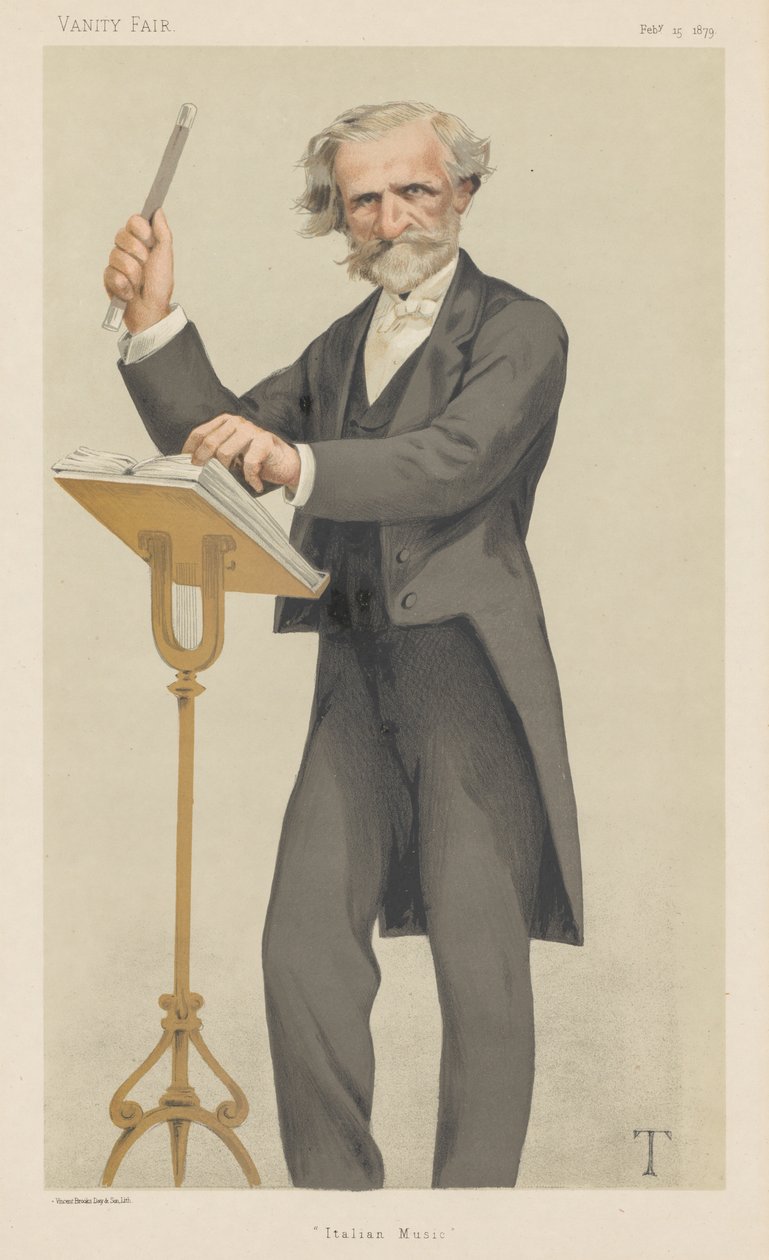 Jarmark próżności: muzyka włoska, 1879. autorstwa Theobald Chartran