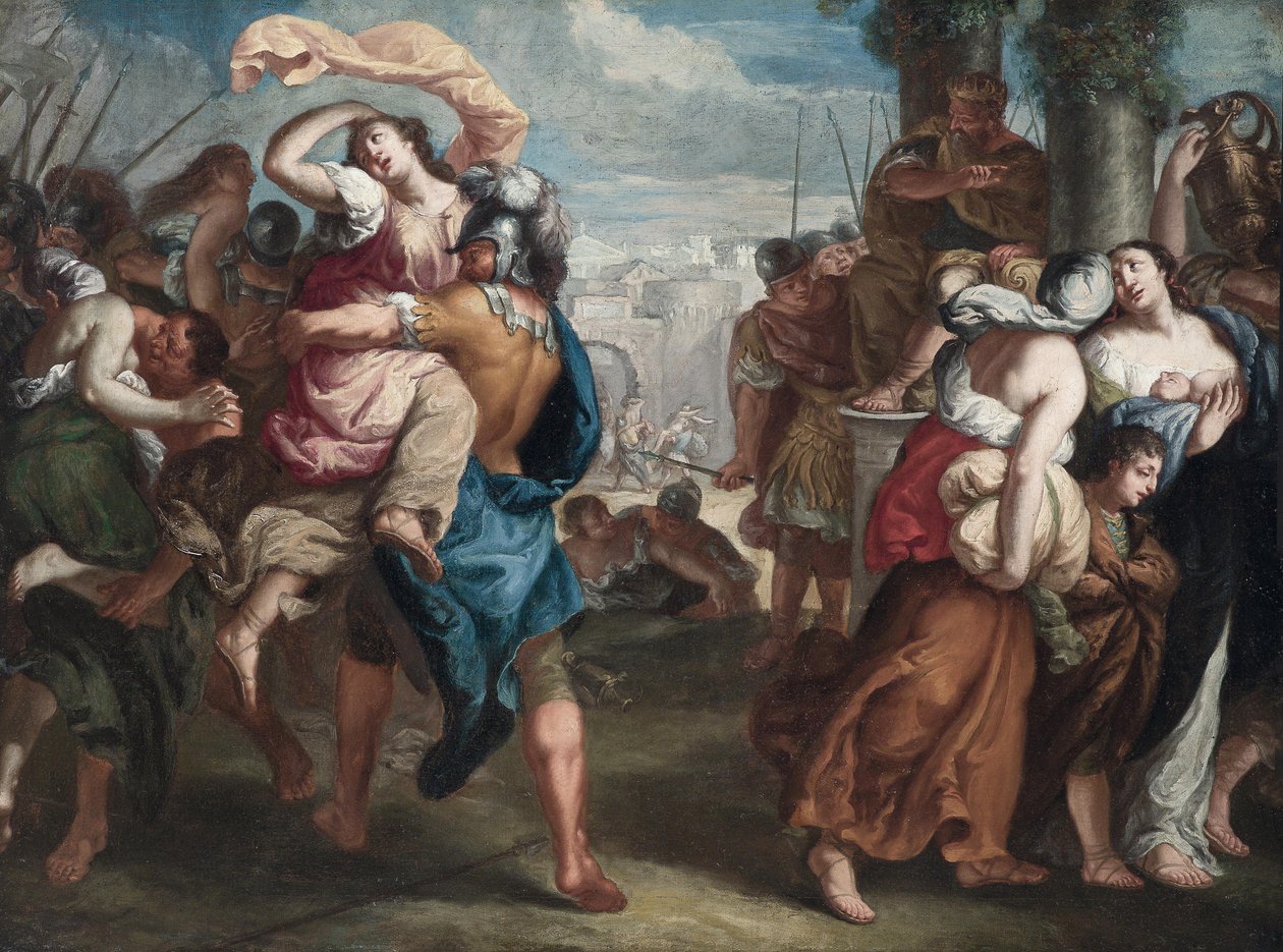 Rabunek Sabinek autorstwa Theodoor van Thulden
