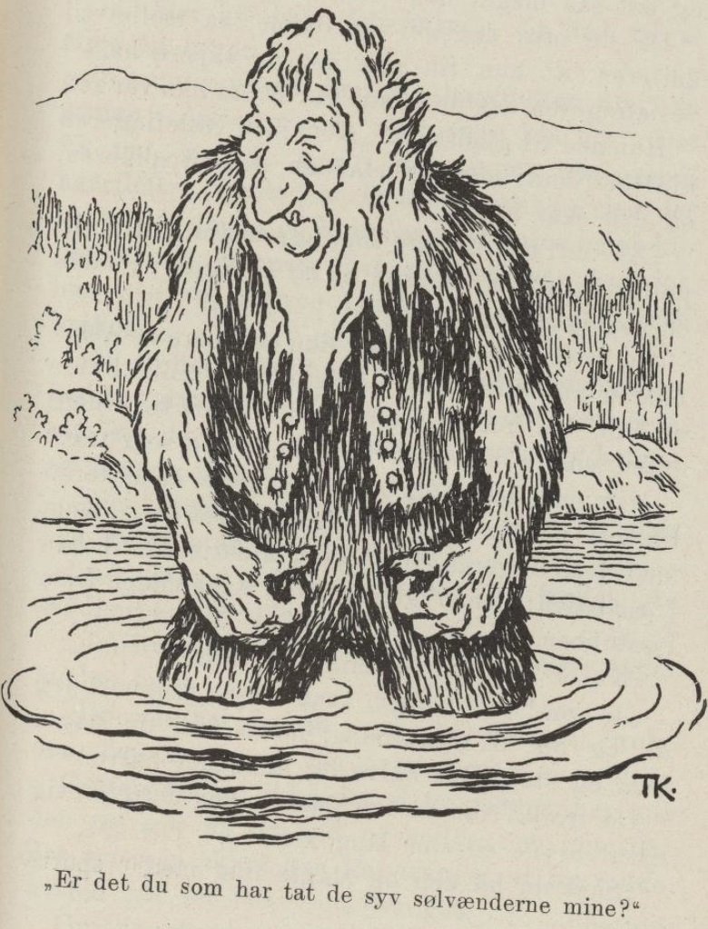 Buty i Troll Askeladden, który ukradł… trollowi autorstwa Theodor Kittelsen