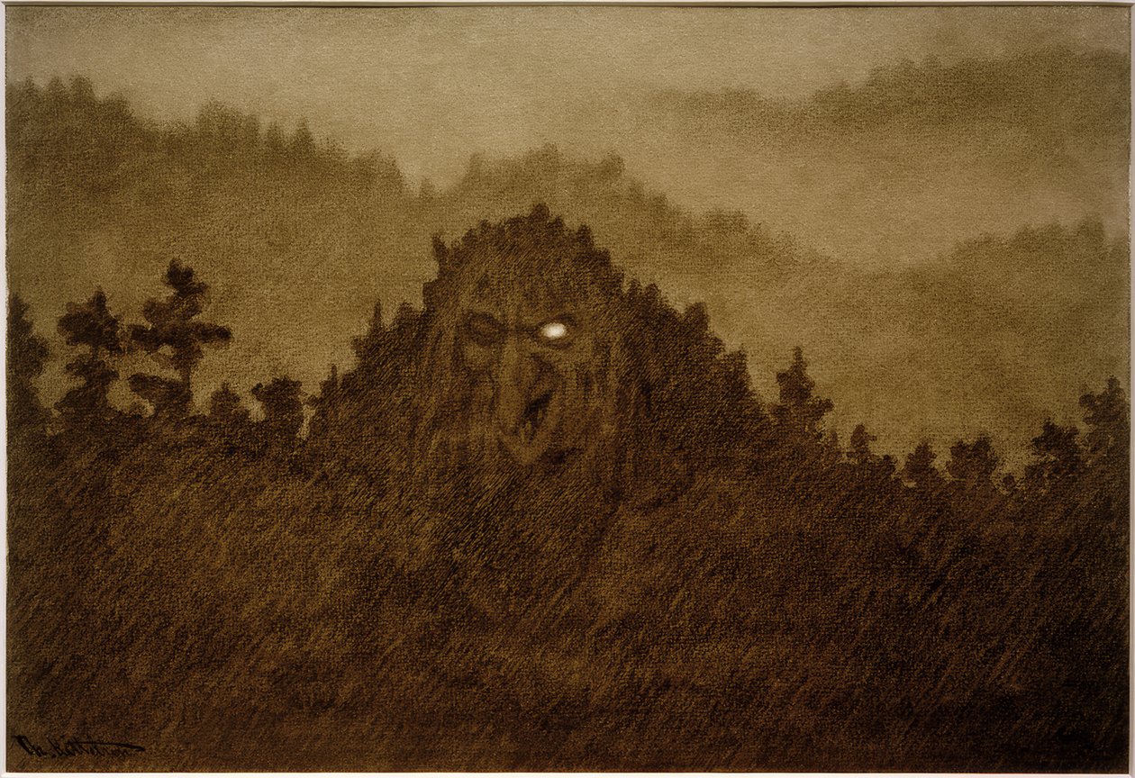 Waldtroll autorstwa Theodor Kittelsen