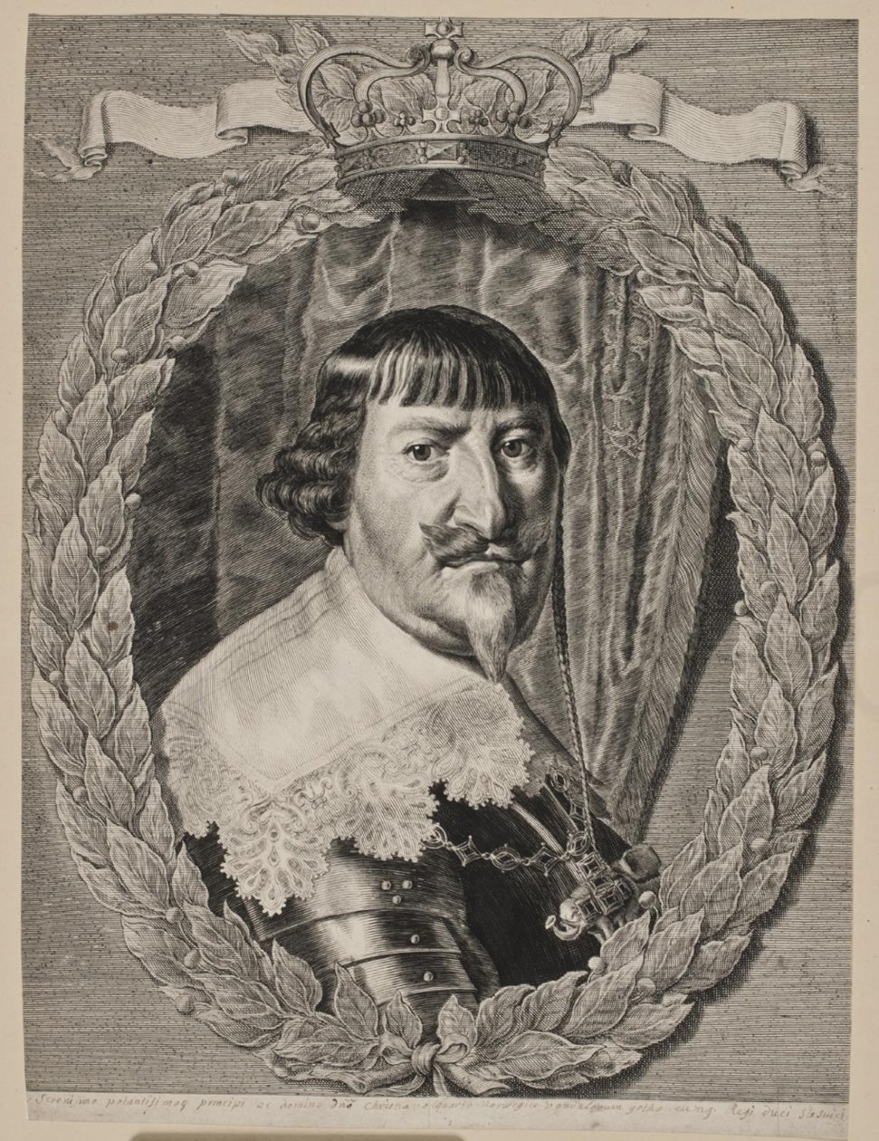 Christian IV, król Danii autorstwa Theodor Matham