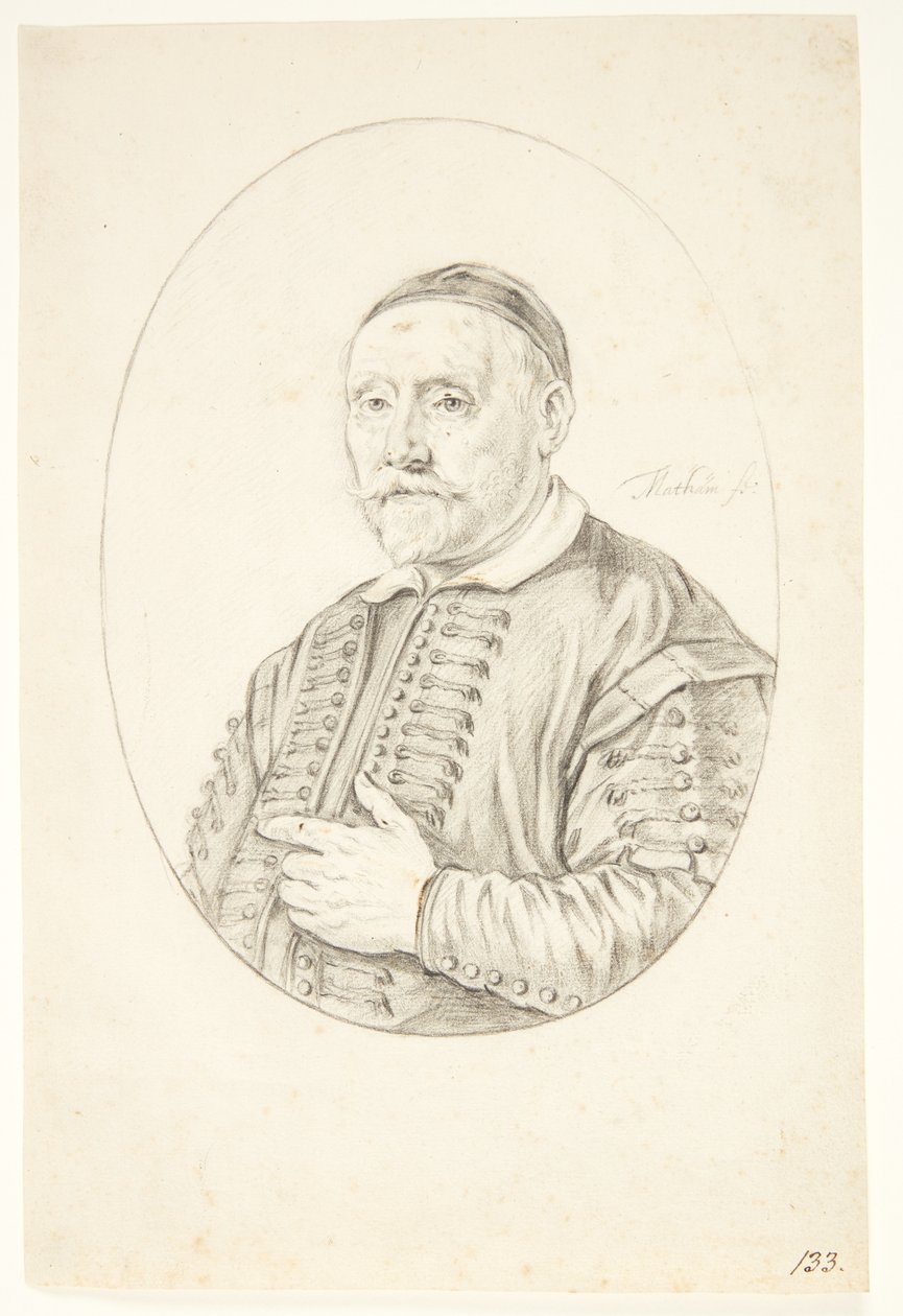 Jakub Oly (Oleaus) autorstwa Theodor Matham