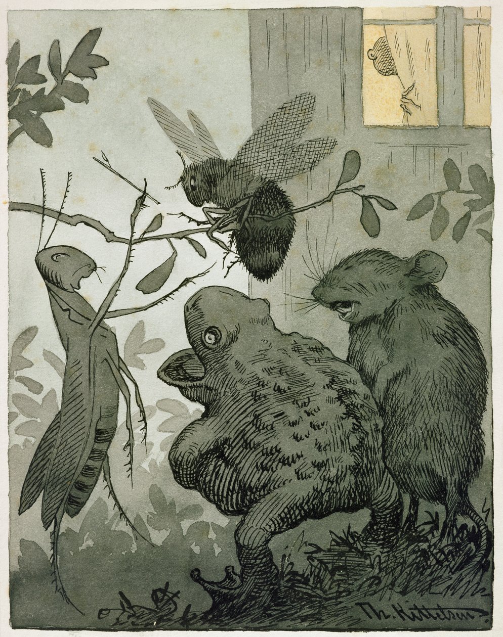 Serenada autorstwa Theodor Kittelsen