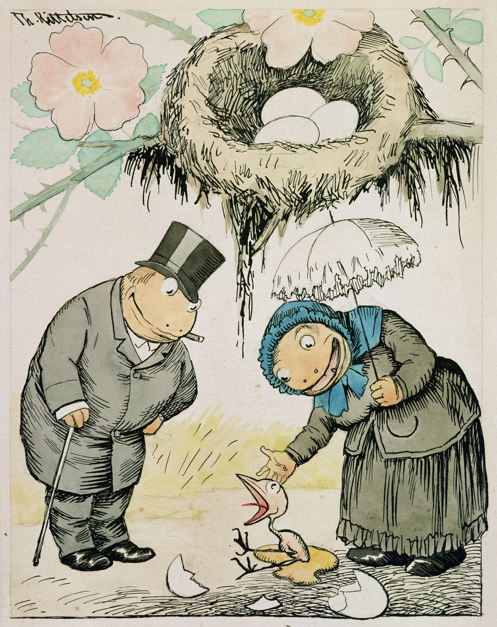 Wczesna dostawa autorstwa Theodor Kittelsen