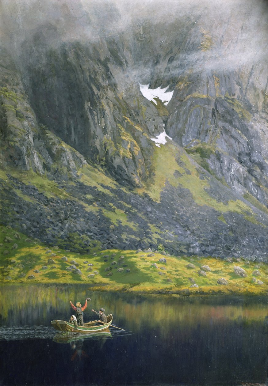 Echo autorstwa Theodor Kittelsen