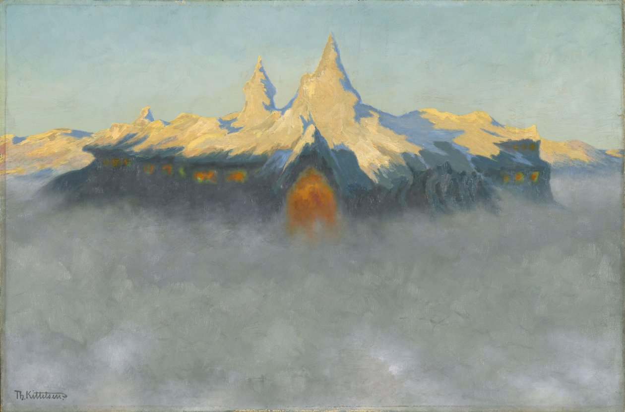 Pałac Soria Moria autorstwa Theodor Kittelsen