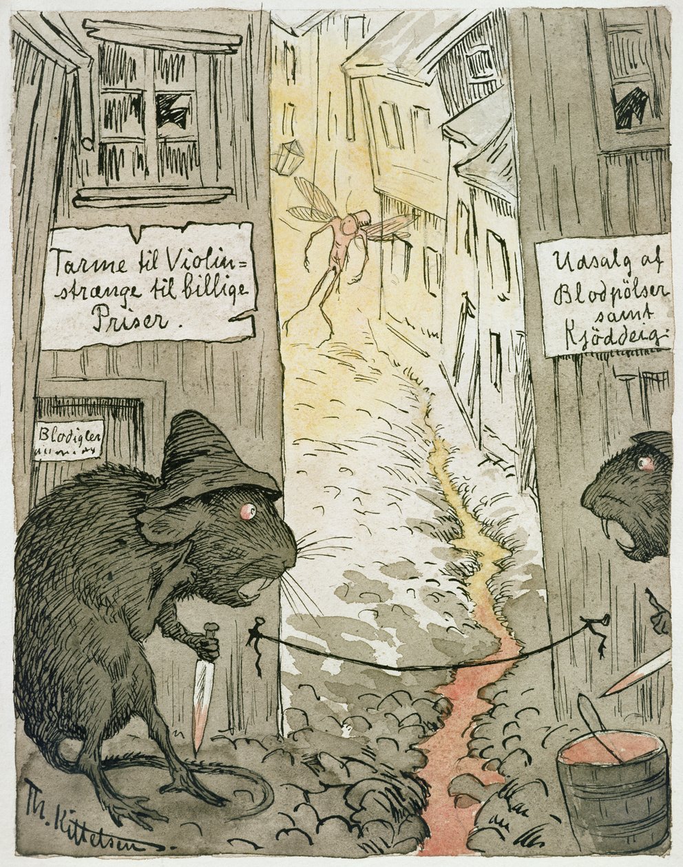 Nieuprawny autorstwa Theodor Kittelsen