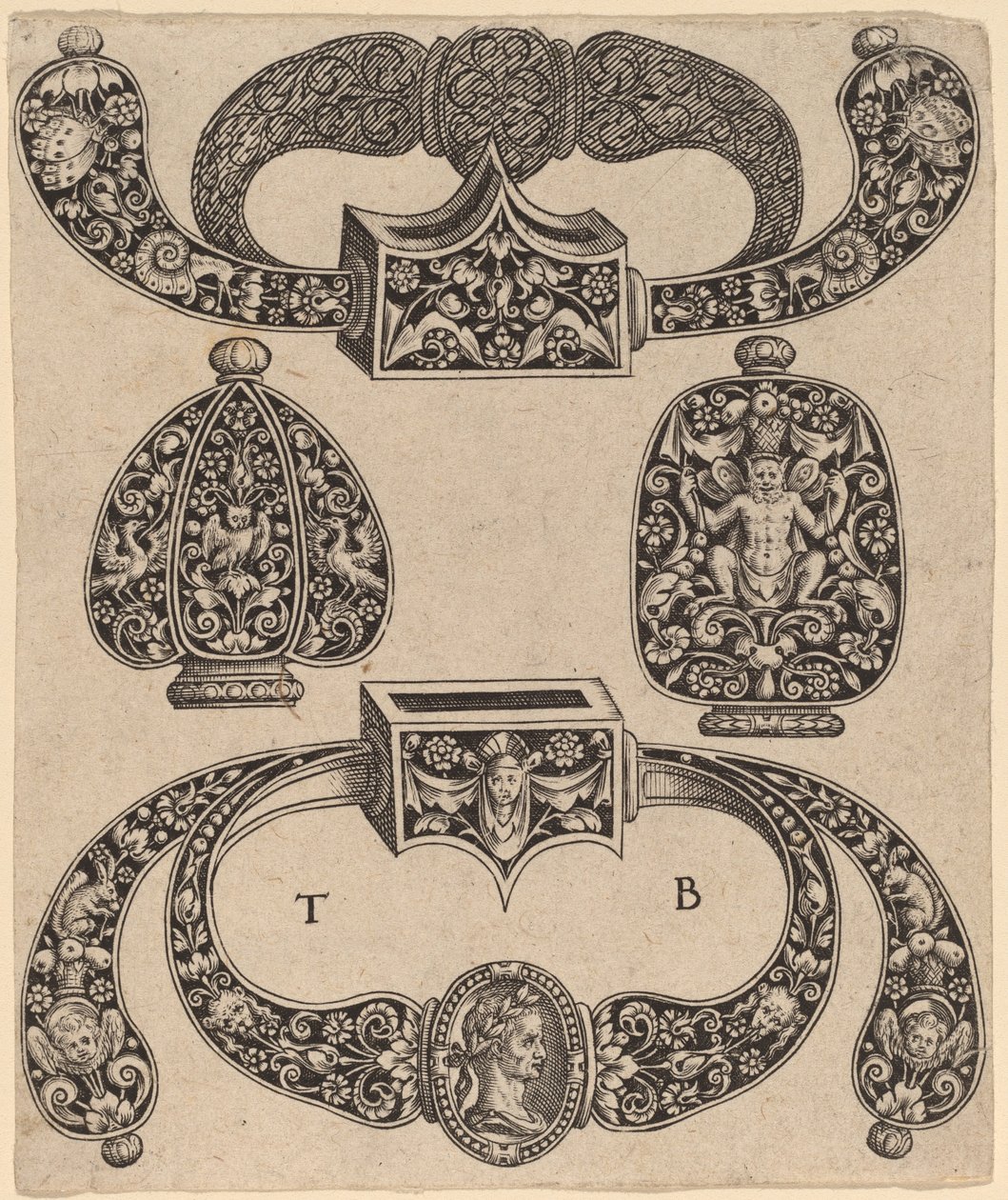 Ornament autorstwa Theodor de Bry