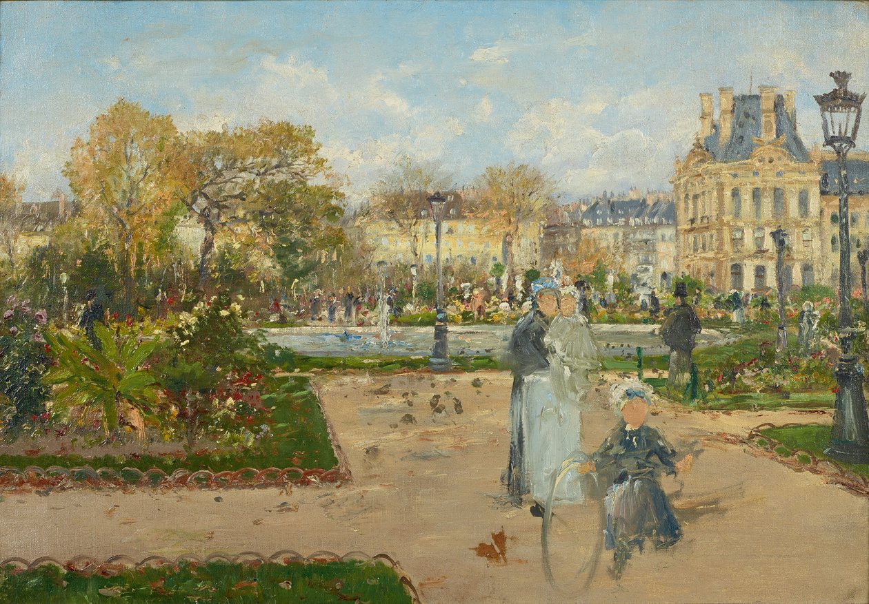 W Tuileries autorstwa Theodor von Hormann