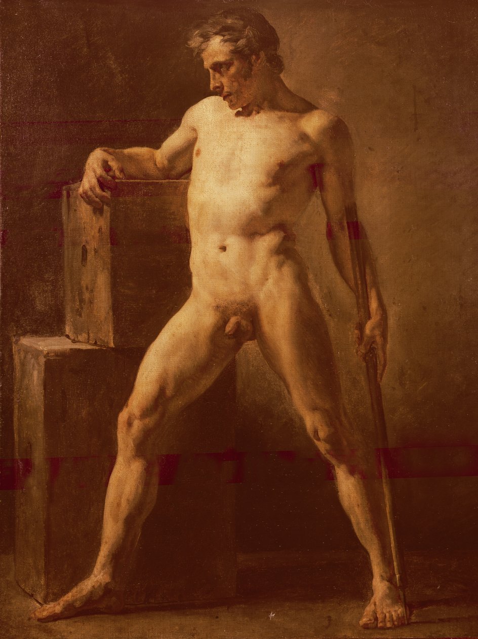 Akademia Męska autorstwa Theodore Gericault
