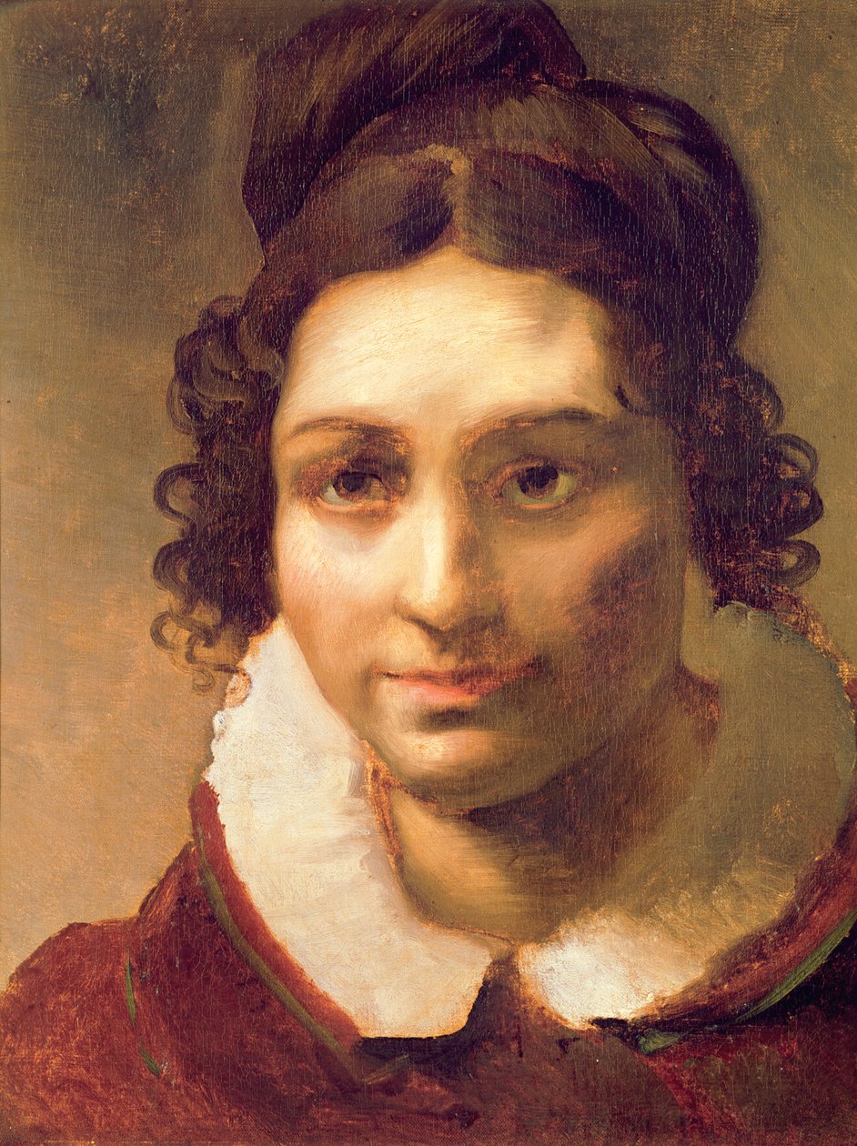 Suzanne lub Portrait przypuszczalnie to Alexandrine-Modeste Caruel de Saint-Martin, ciotka artysty, 1817 autorstwa Theodore Gericault