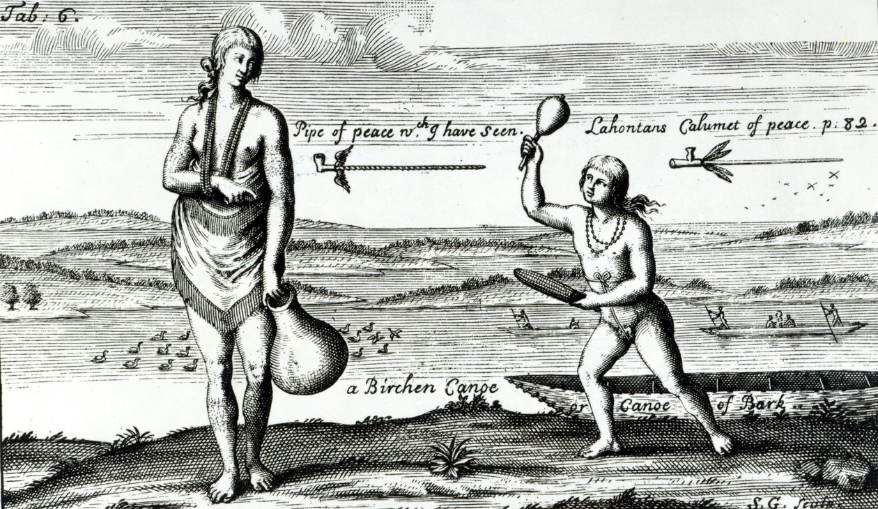 Naczelna Dama Pomeiock autorstwa Theodore de Bry