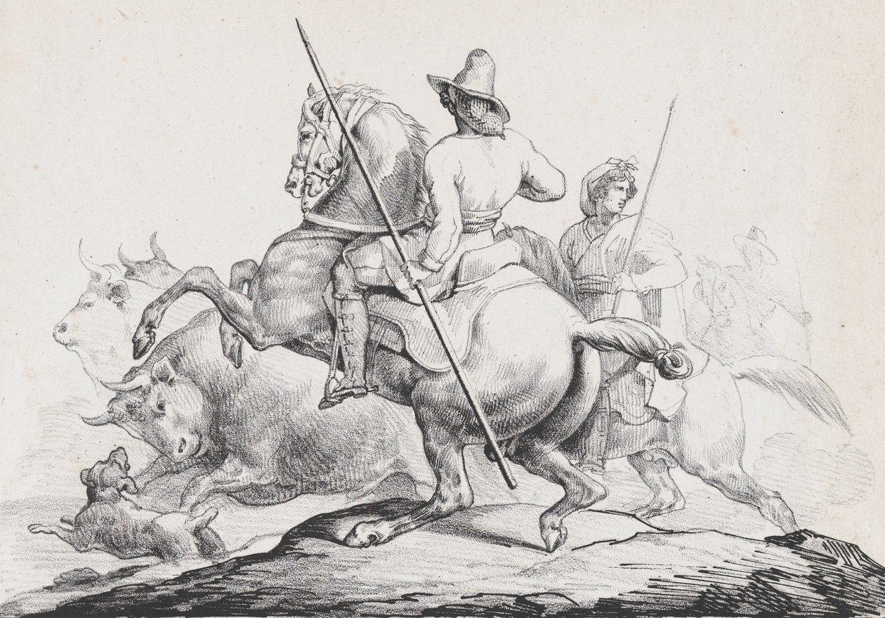 Rzeźnicy Rzymu, 1817. autorstwa Theodore Gericault