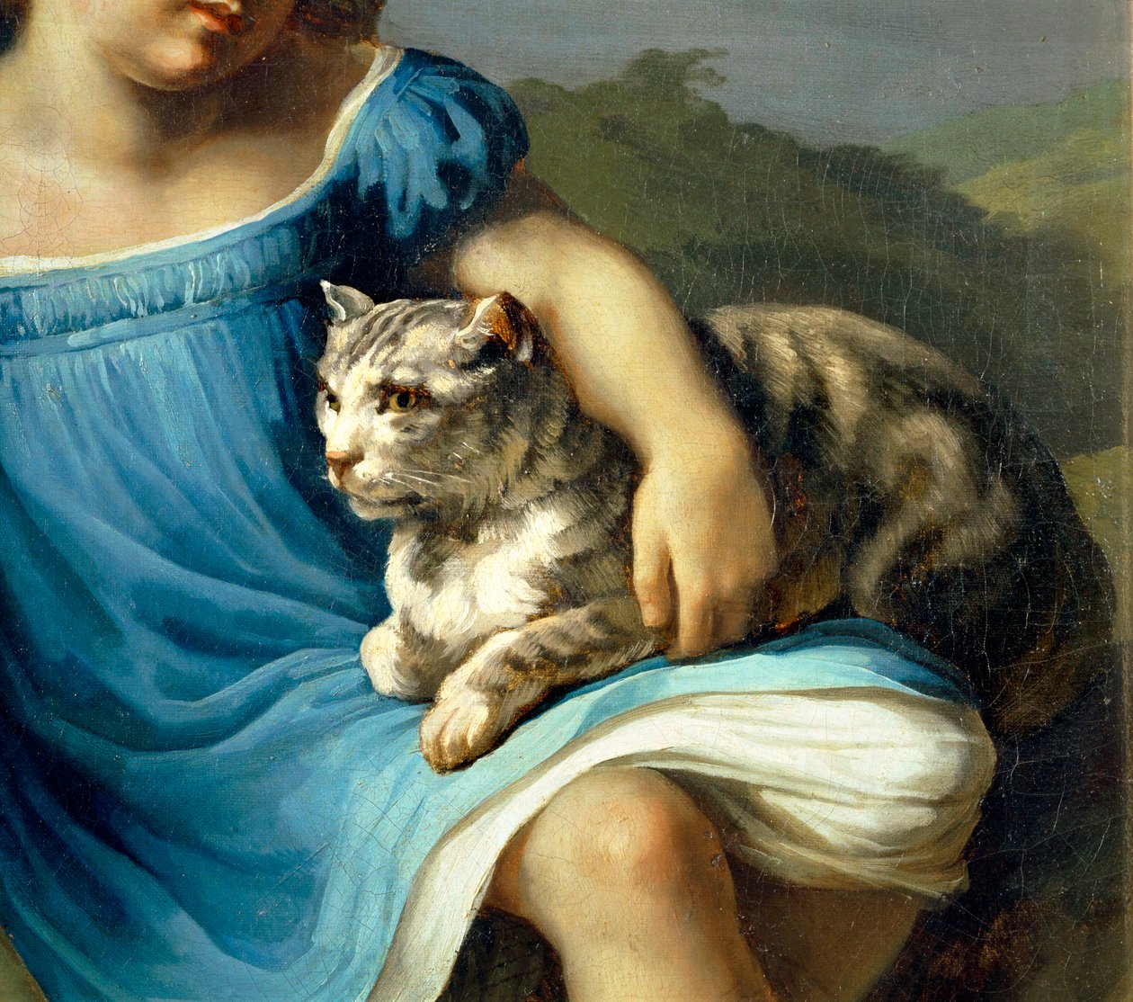 Louise Vernet jako dziecko ... autorstwa Theodore Gericault