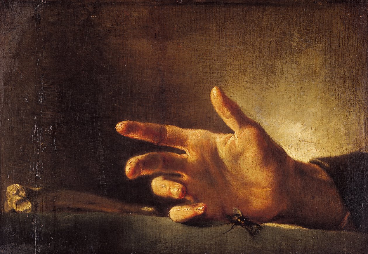 Studium ręki autorstwa Theodore Gericault