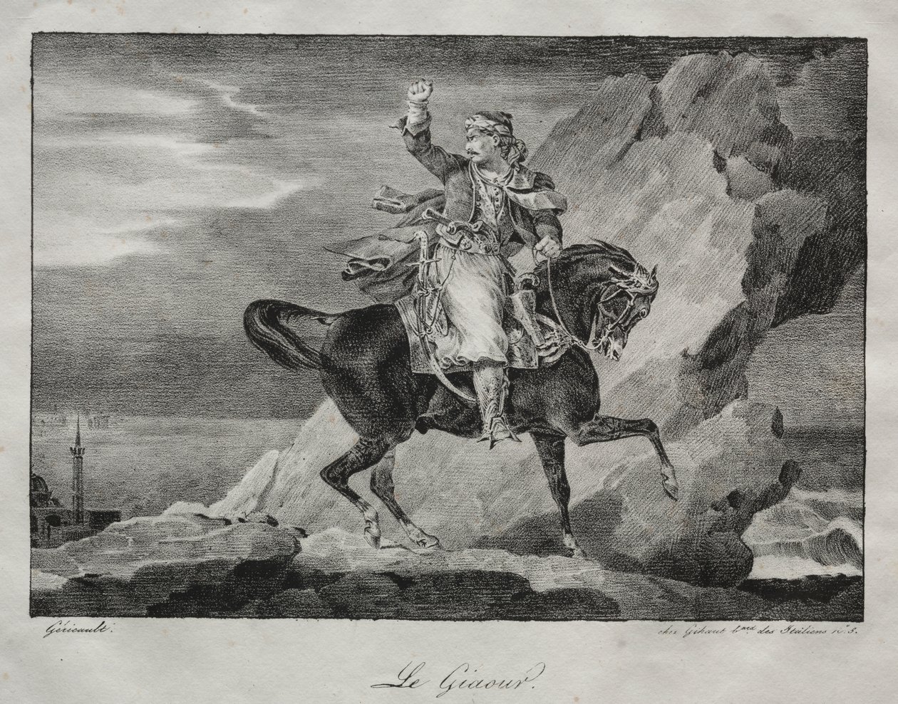 Giaour autorstwa Theodore Gericault