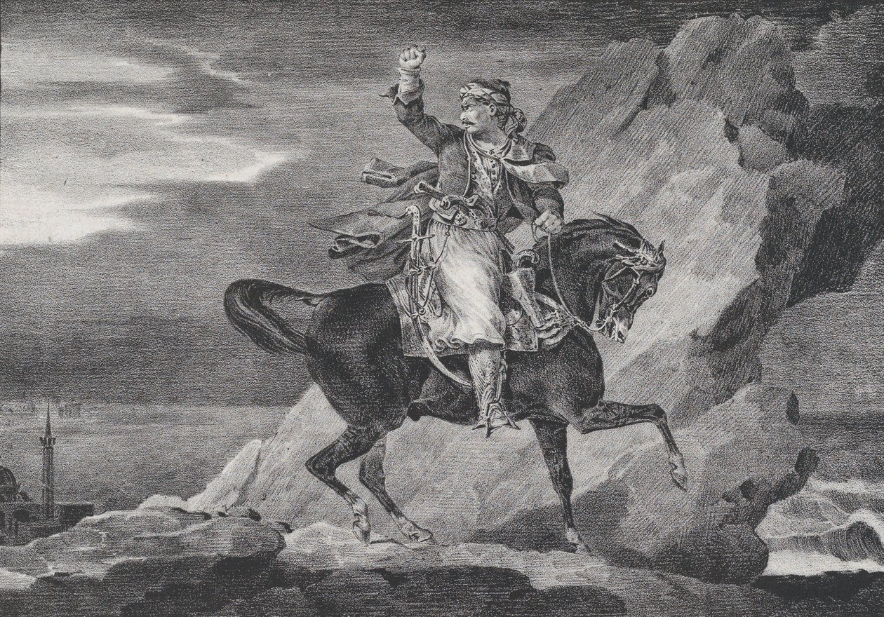 Giaour, 1820. autorstwa Theodore Gericault