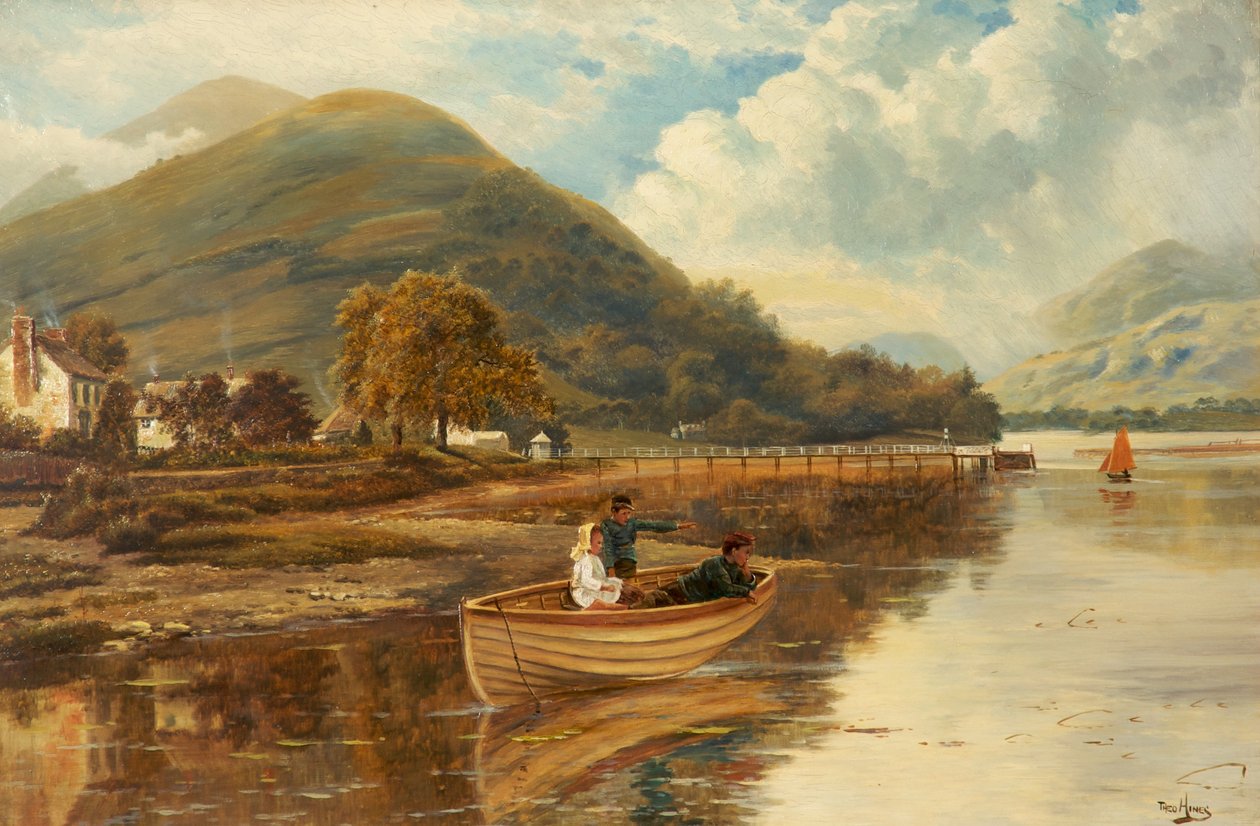 Luss, Loch Lomond autorstwa Theodore Hines