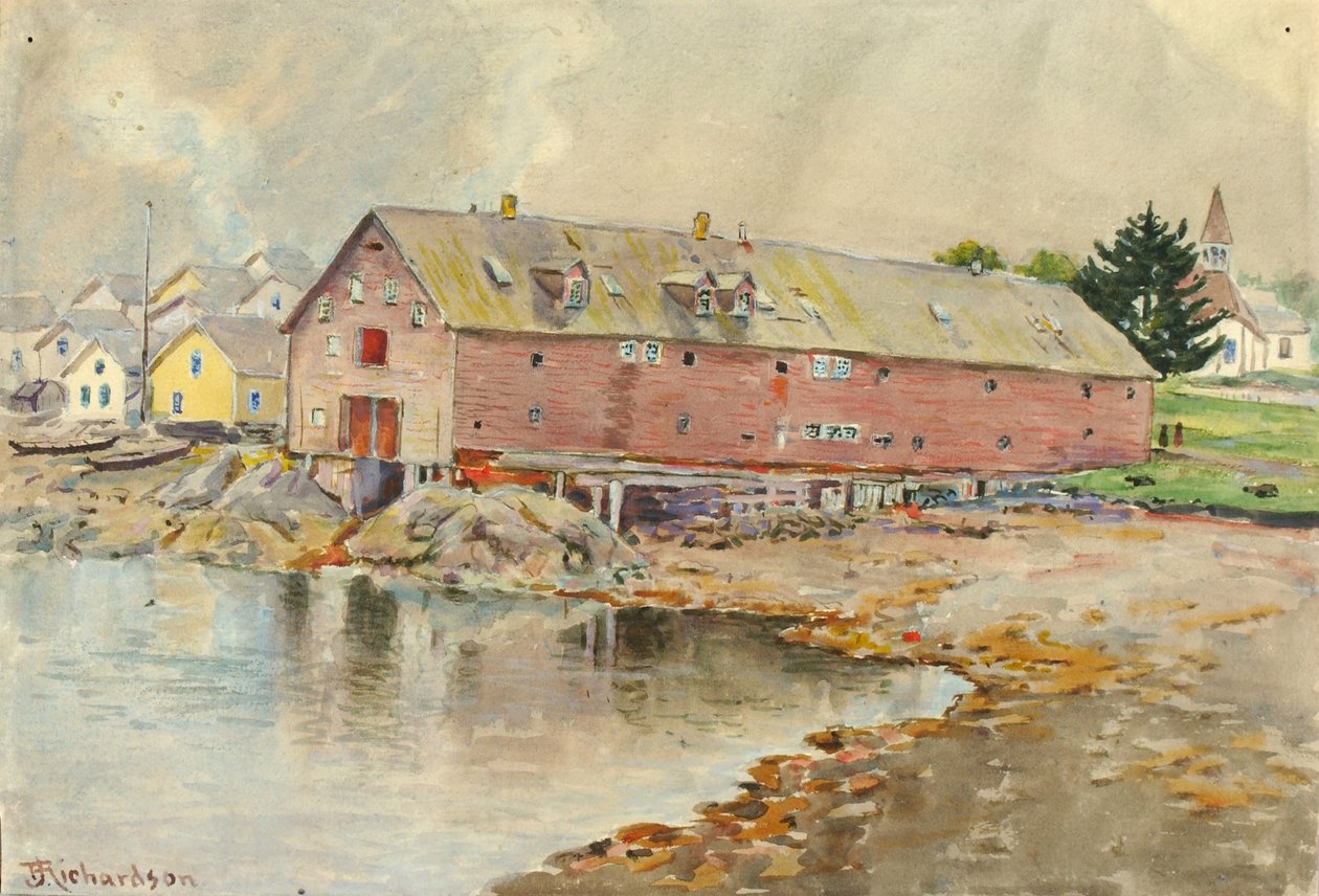The Old Warehouse, Sitka autorstwa Theodore J. Richardson