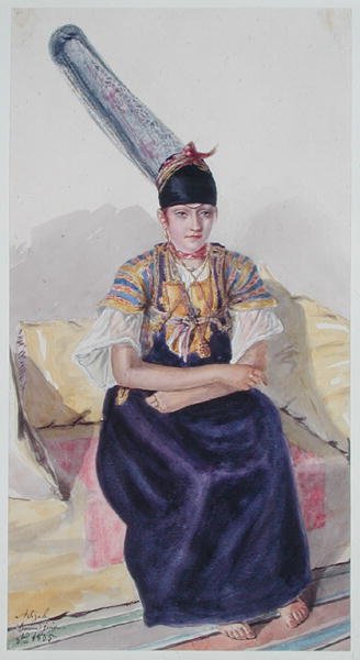 Żydówka w Algierii autorstwa Theodore Leblanc